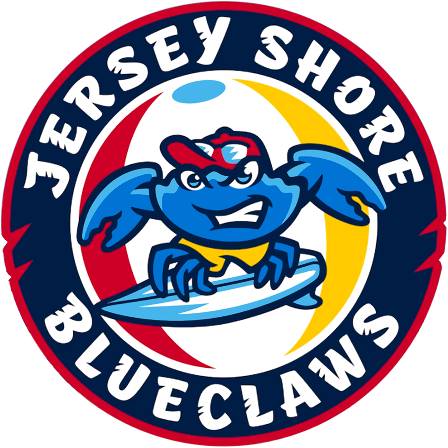 Jersey Shore BlueClaws 2021-Pres Primary Logo iron on transfers for clothing